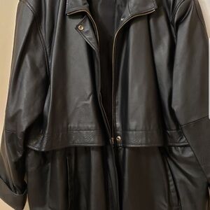 Women’s extra large leather jacket. By Penningtons